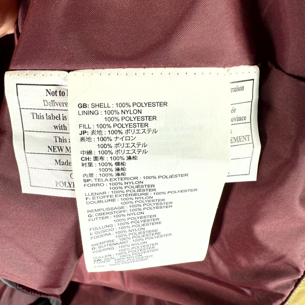 Ride Snowboards Cherry Snow Jacket Womens Medium Moss Oxford Insulated Hooded - Picture 12 of 12